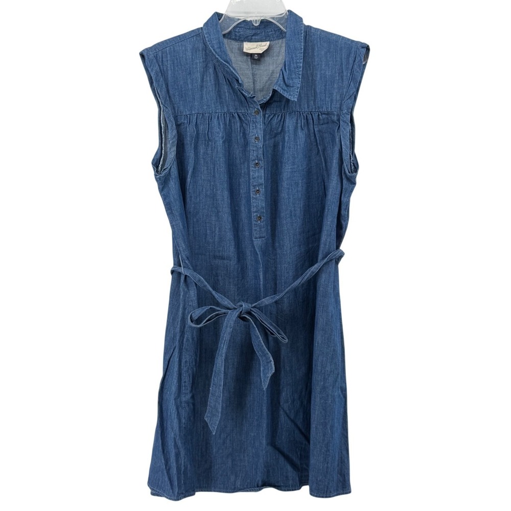 Universal Thread Denim‎ Sleeveless Dress XXL Cotton Western Boho Spring Target
